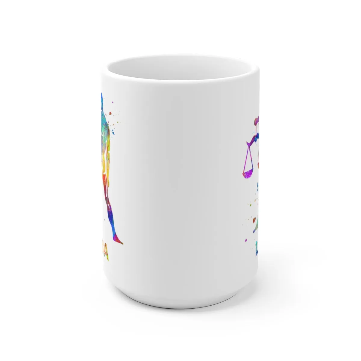 Libra Zodiac Sign Mug - 11 oz, 15 oz