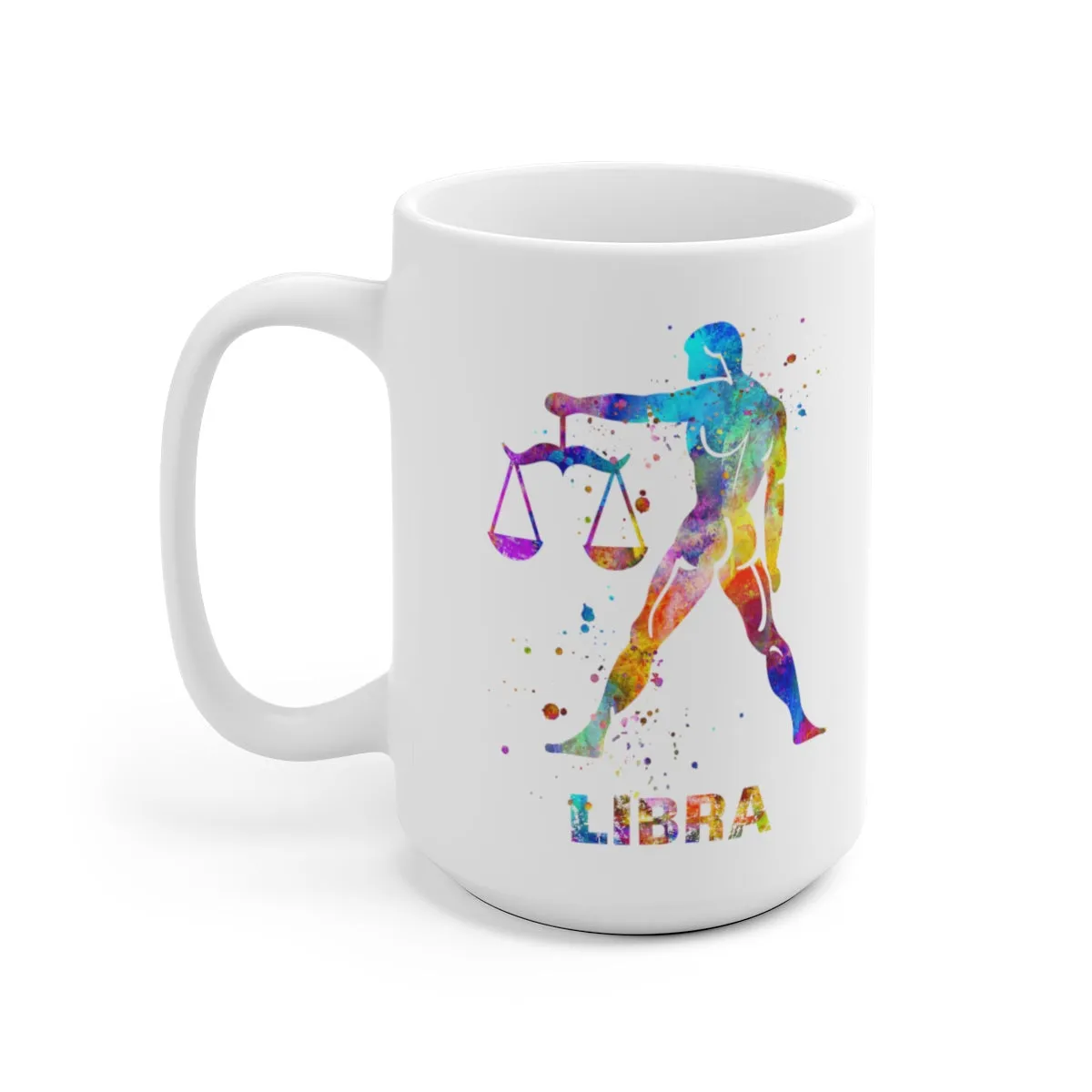 Libra Zodiac Sign Mug - 11 oz, 15 oz