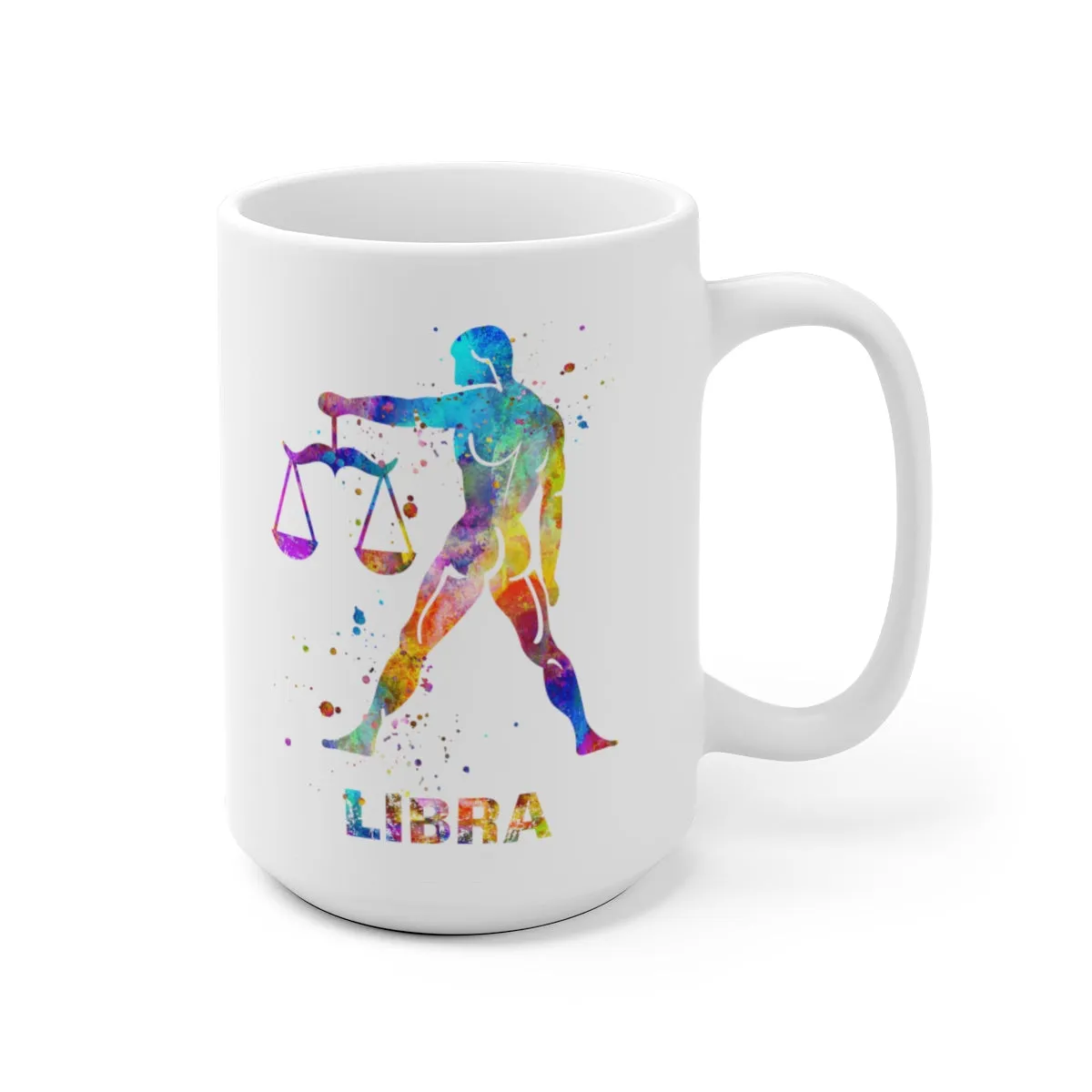 Libra Zodiac Sign Mug - 11 oz, 15 oz