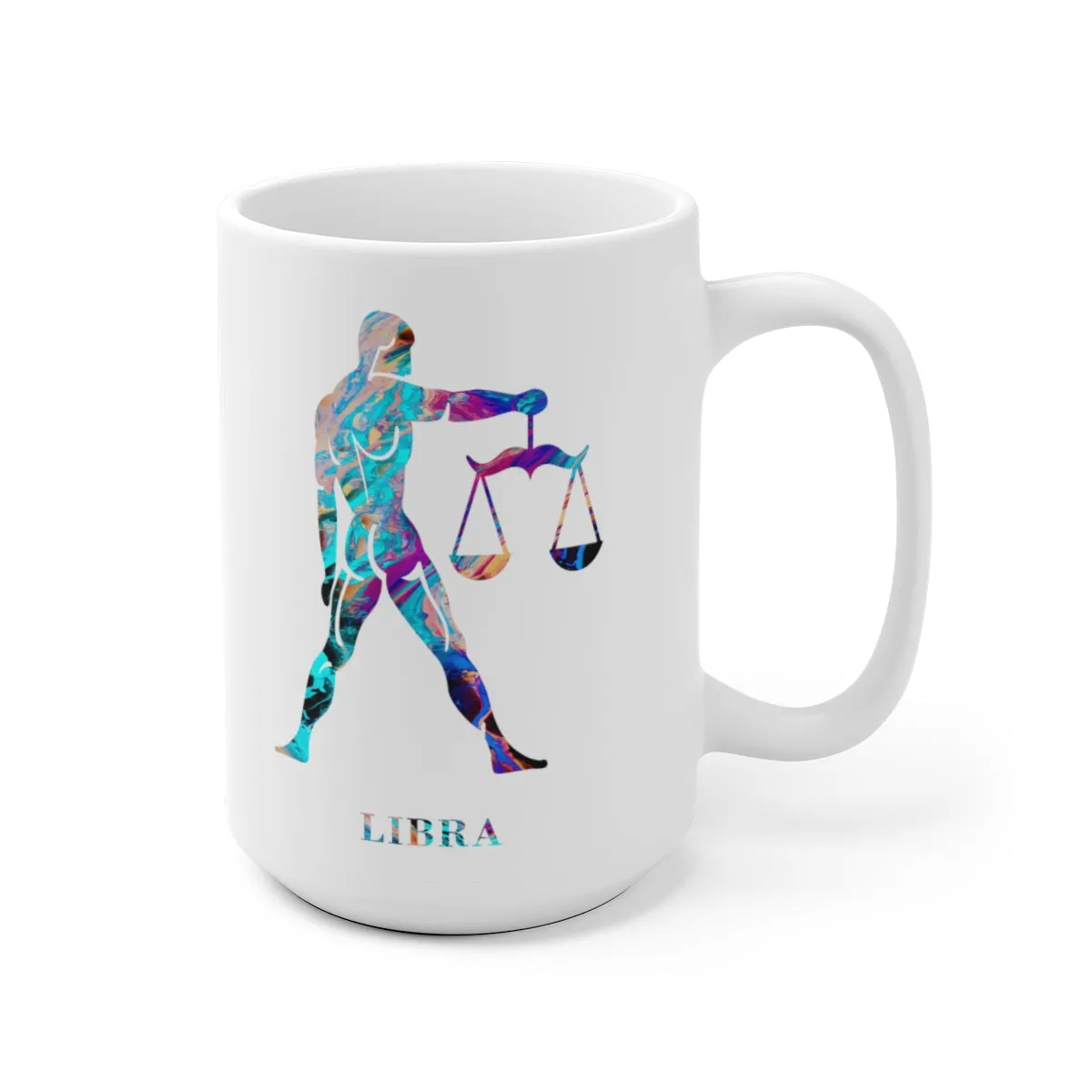Libra Zodiac Sign Mug - 11 oz, 15 oz
