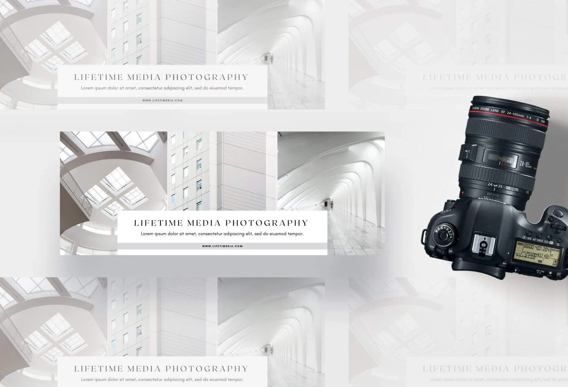 Lifetime Facebook Cover for Photographers Editable Canva Template