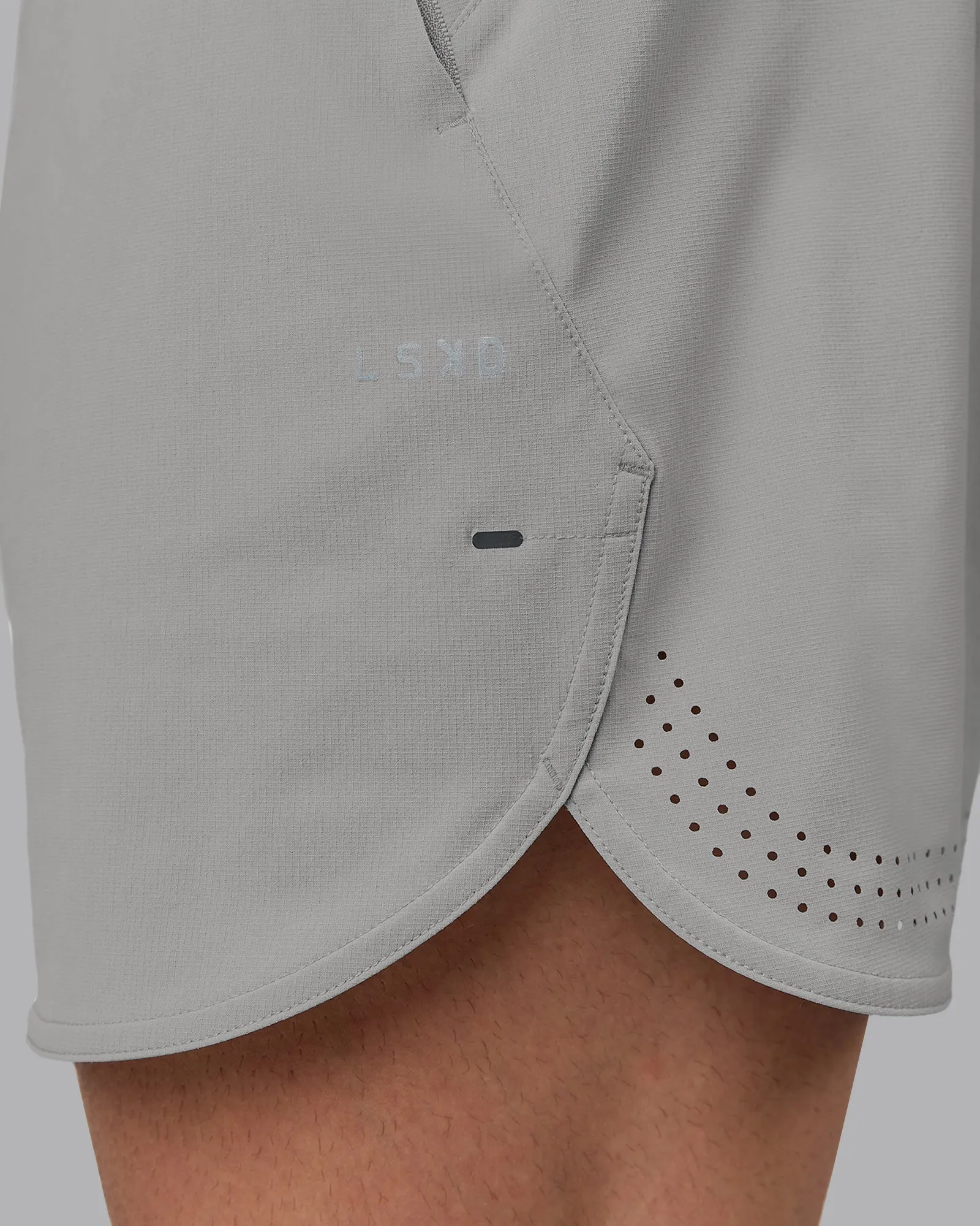 Lift Lined 6" Short - Circular Grey