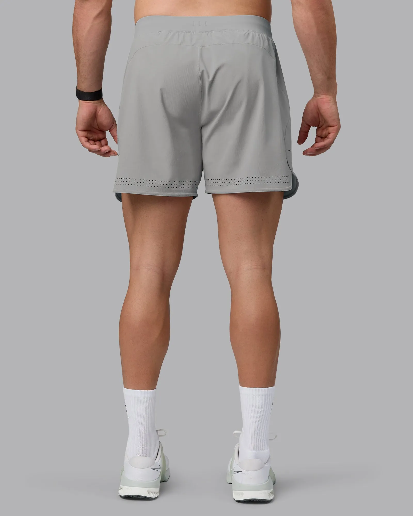 Lift Lined 6" Short - Circular Grey