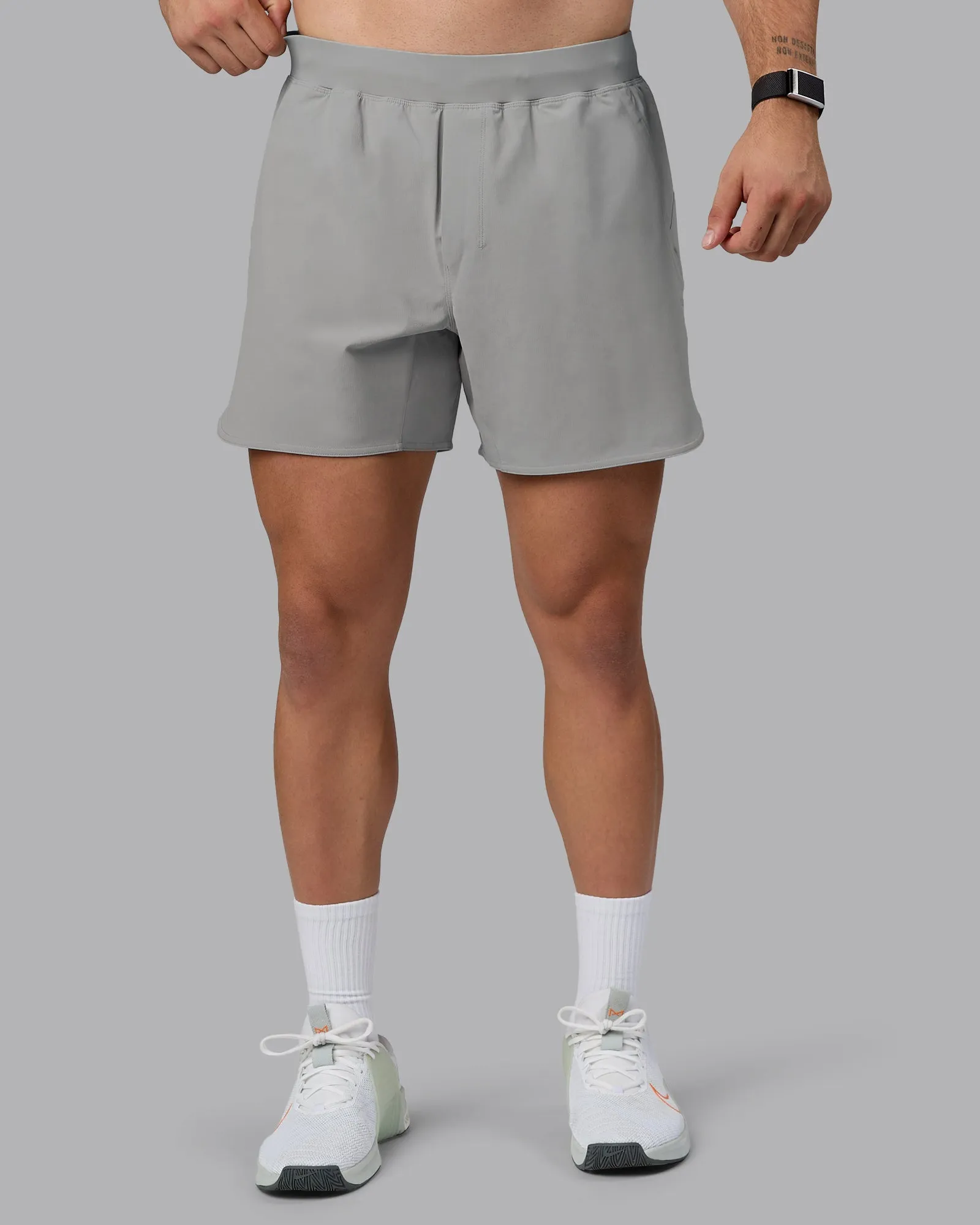 Lift Lined 6" Short - Circular Grey