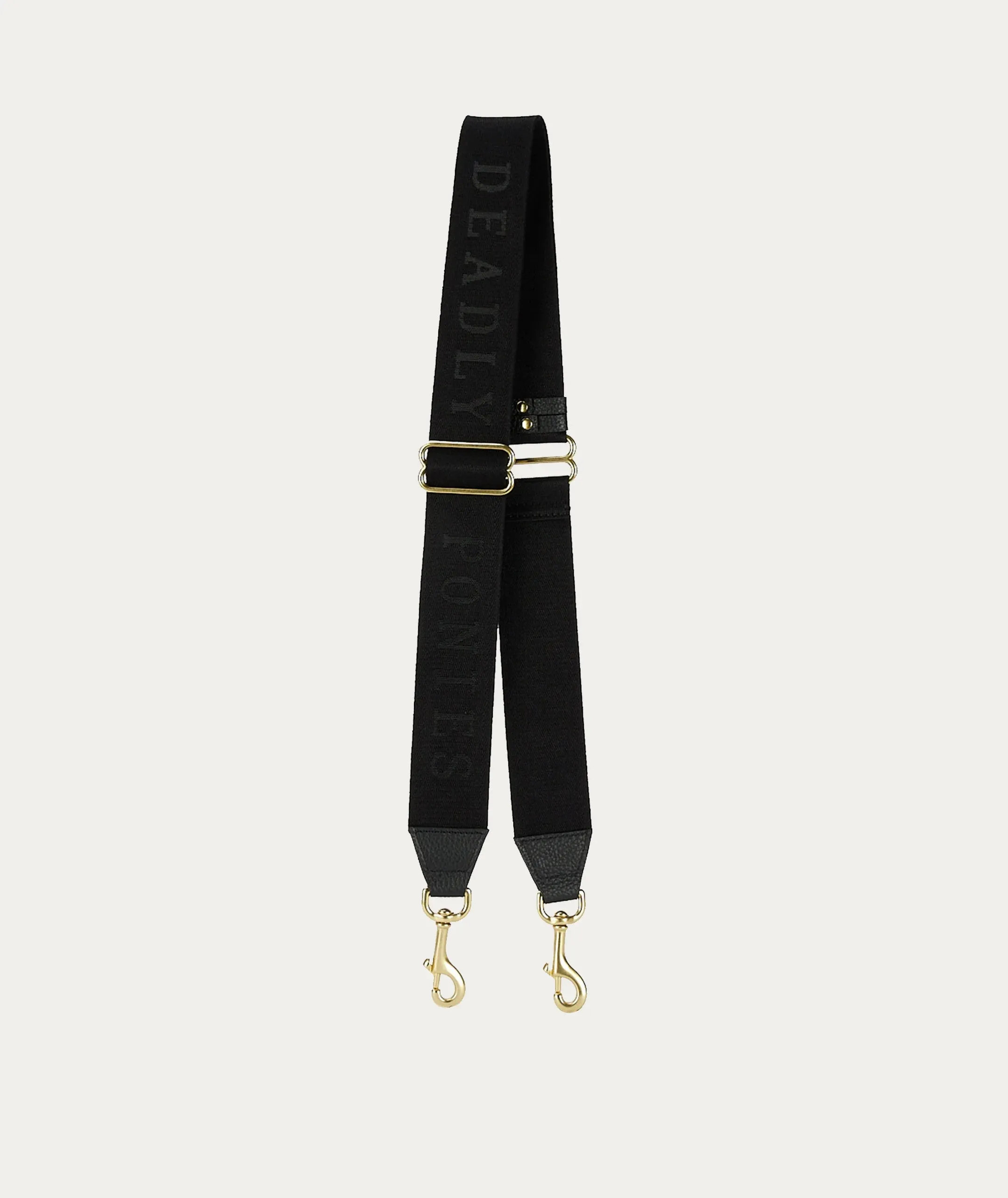 Logomania Strap | Black