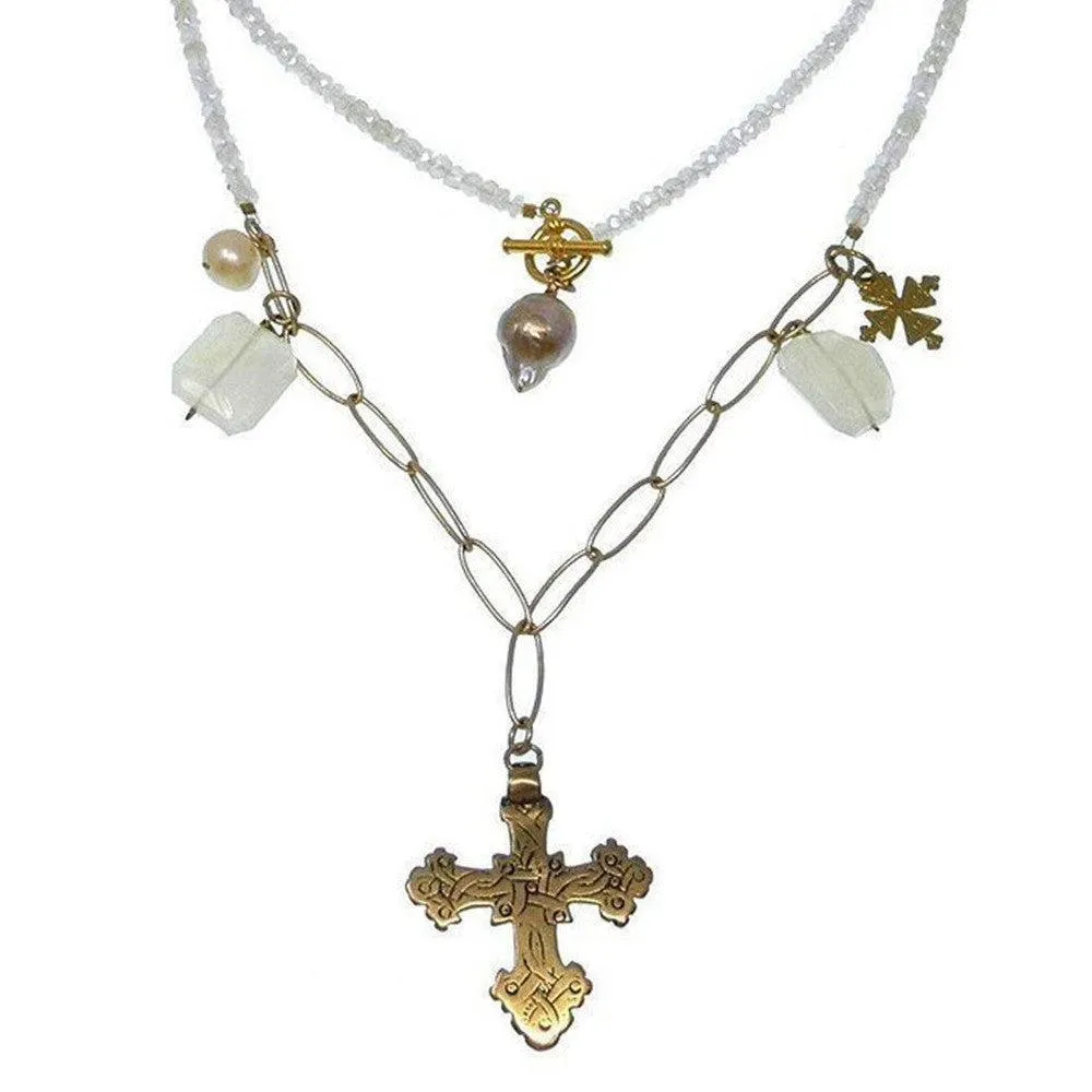 Long Ethnic Czech Necklace