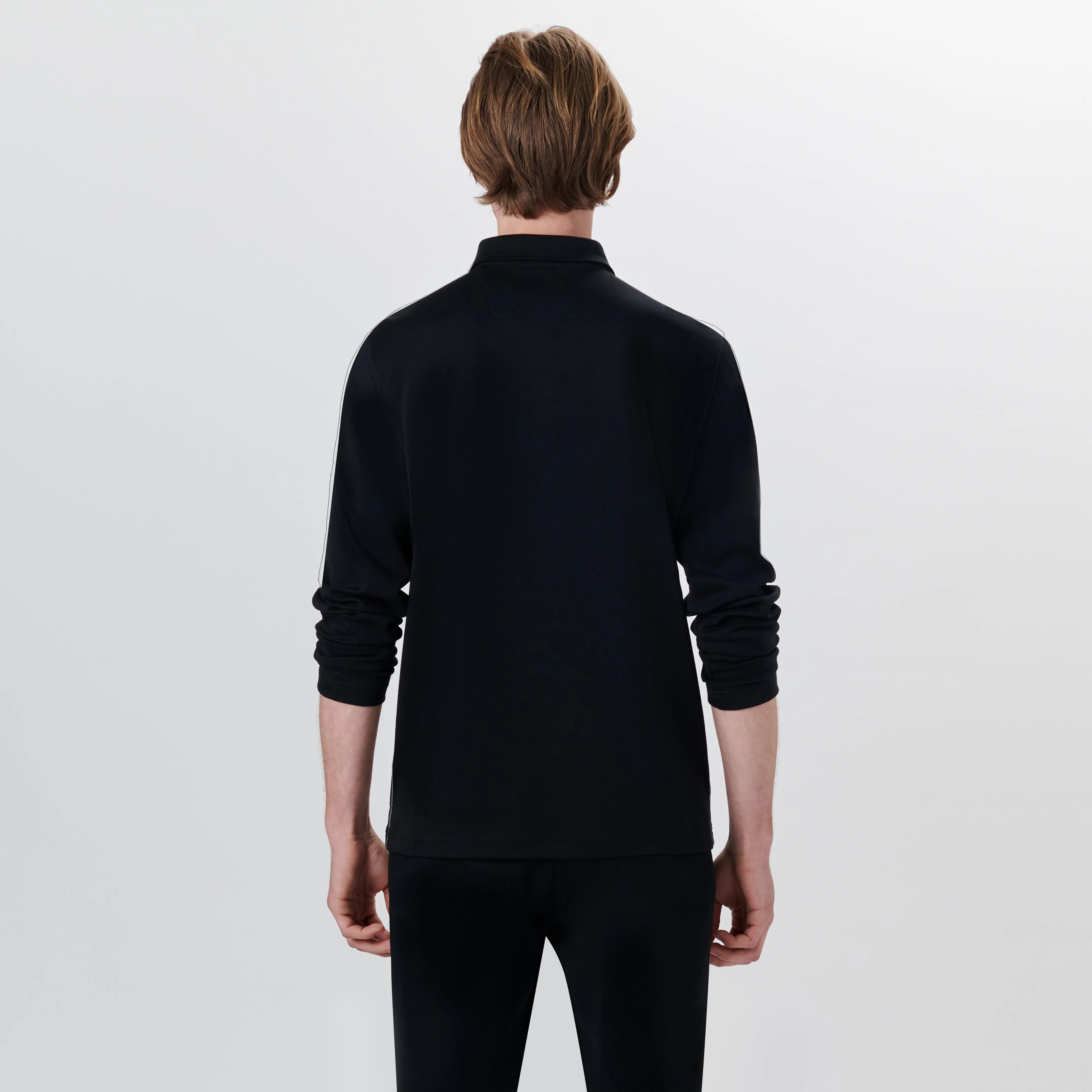 Long Sleeve Quarter Zip Polo