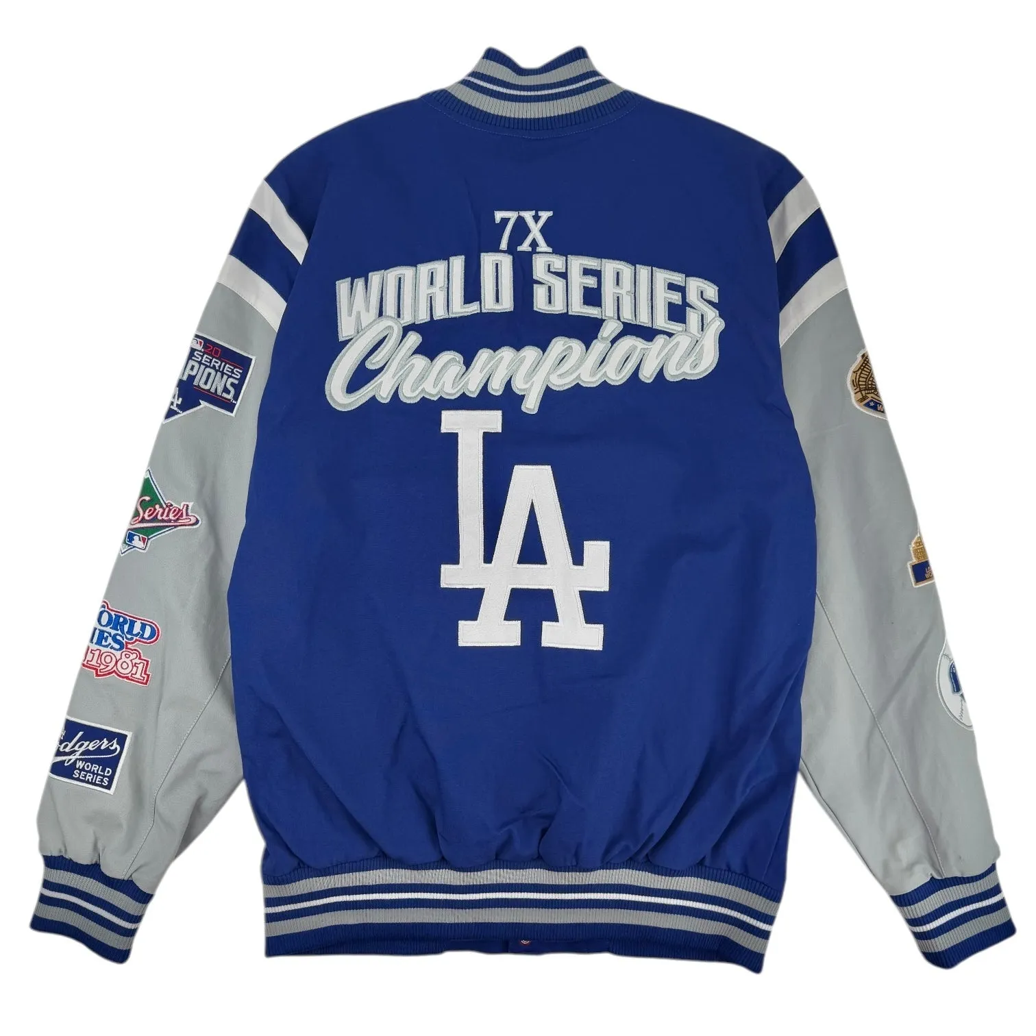Los Angeles Dodgers G-III Title Holder Full-Snap Varsity Jacket