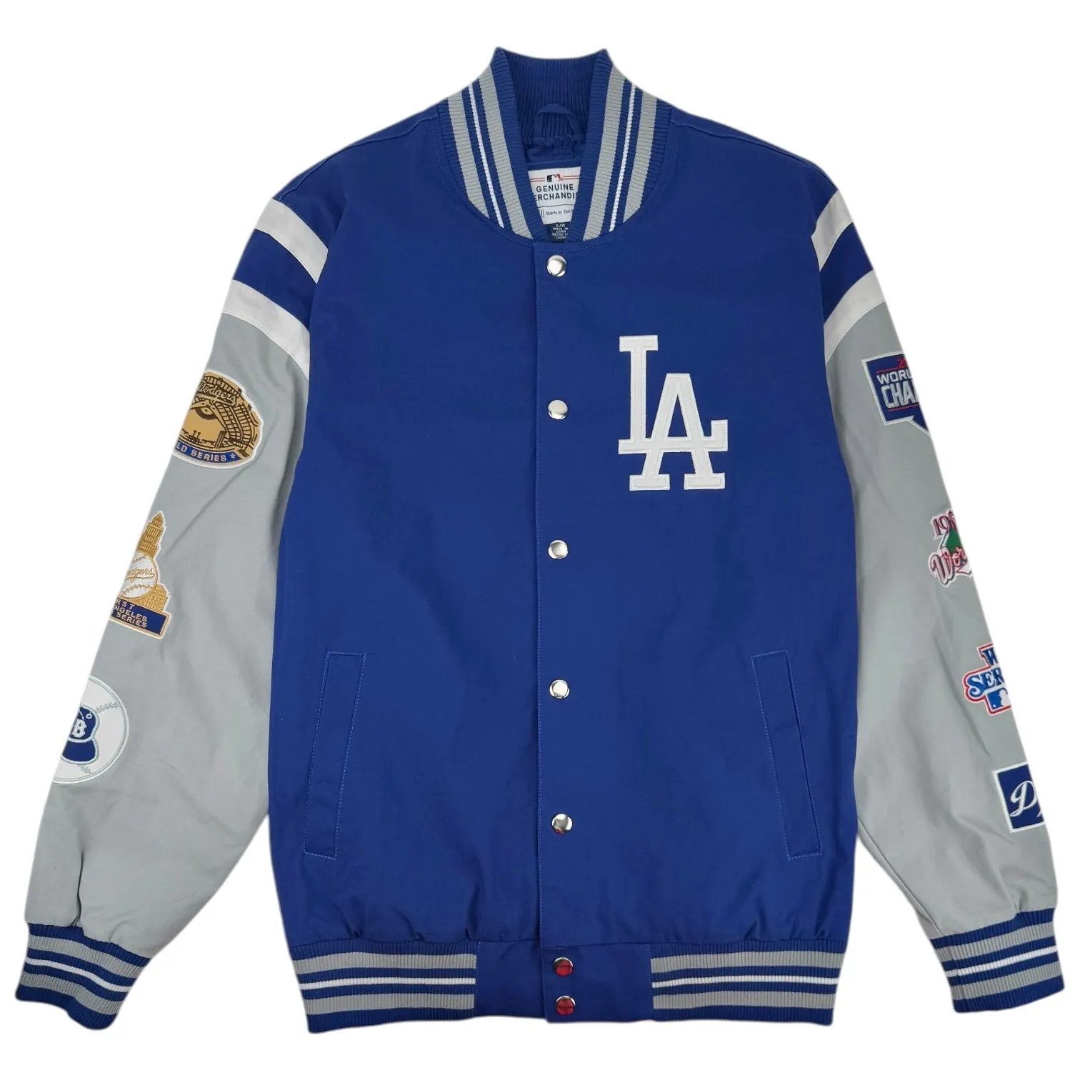Los Angeles Dodgers G-III Title Holder Full-Snap Varsity Jacket