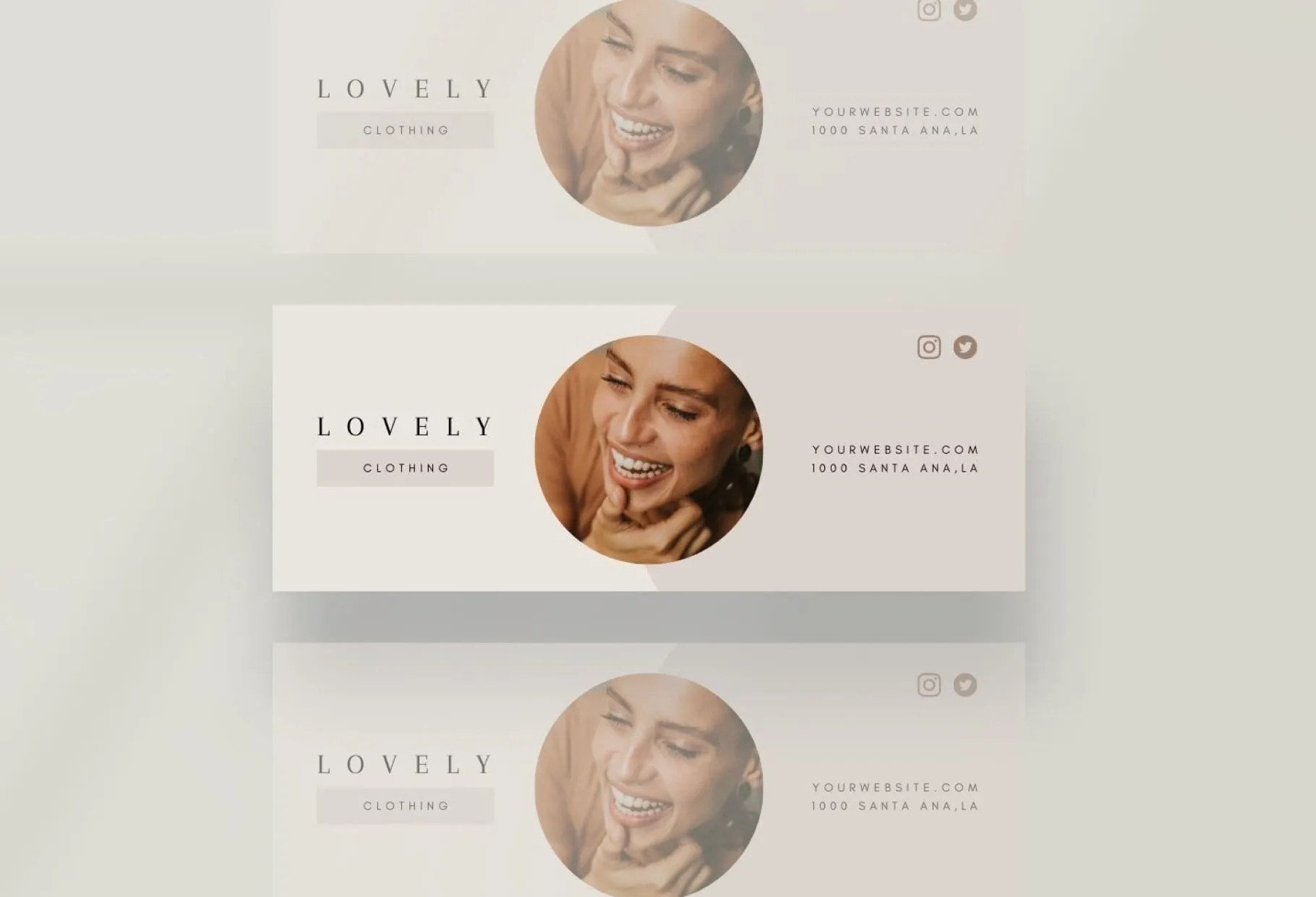 Lovely Facebook Cover Canva Template