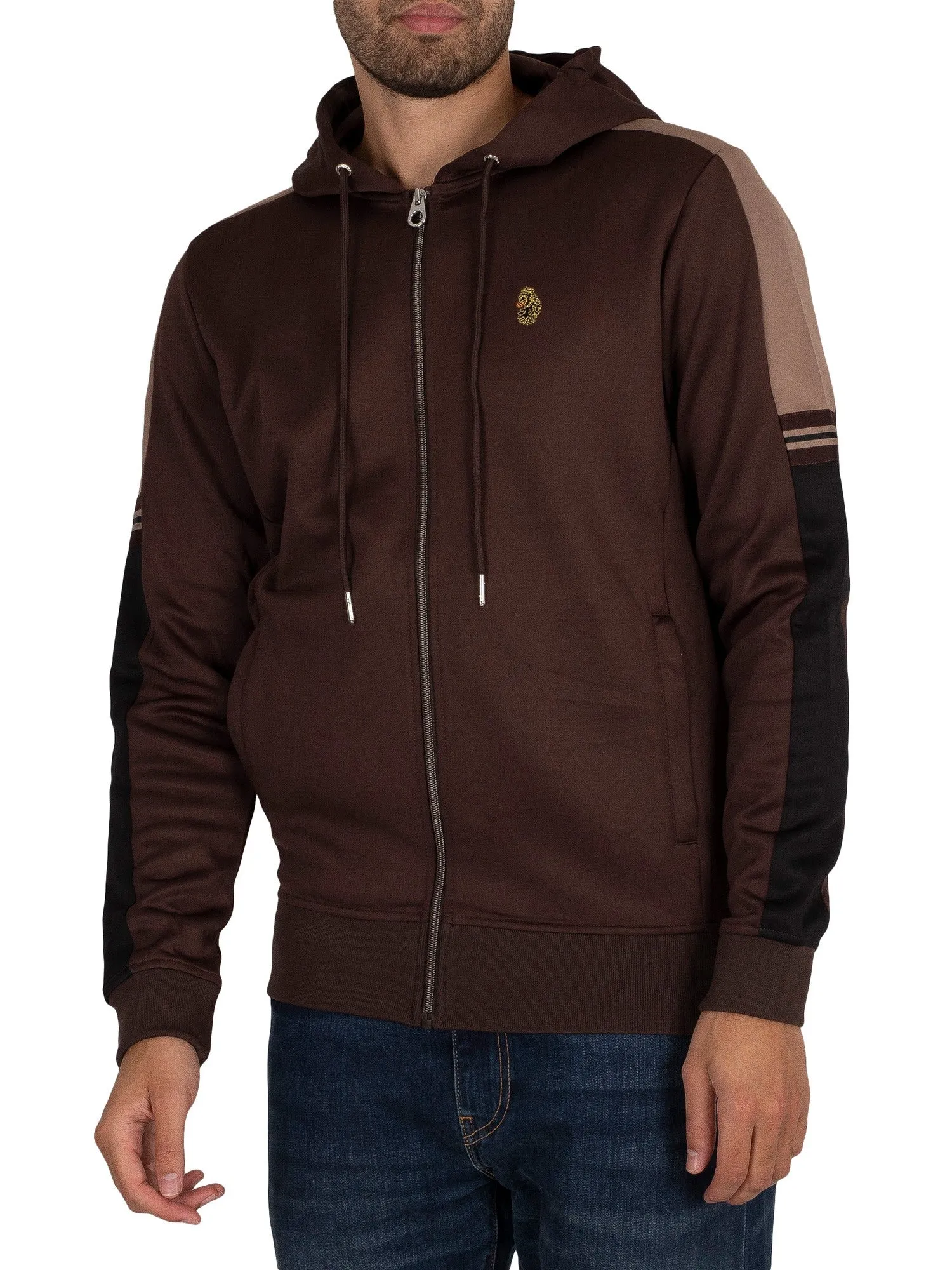 Luke 1977 Cyclone Zip Hoodie Truffle