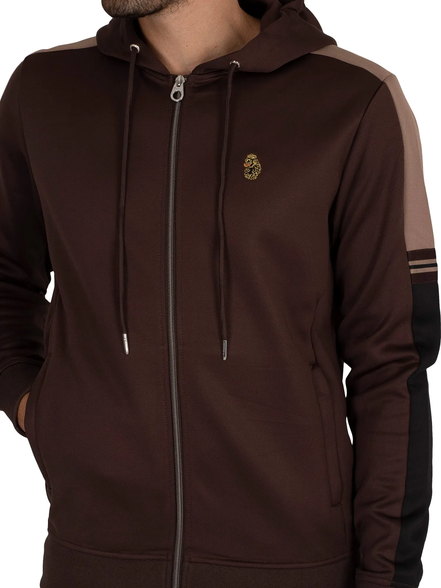 Luke 1977 Cyclone Zip Hoodie Truffle