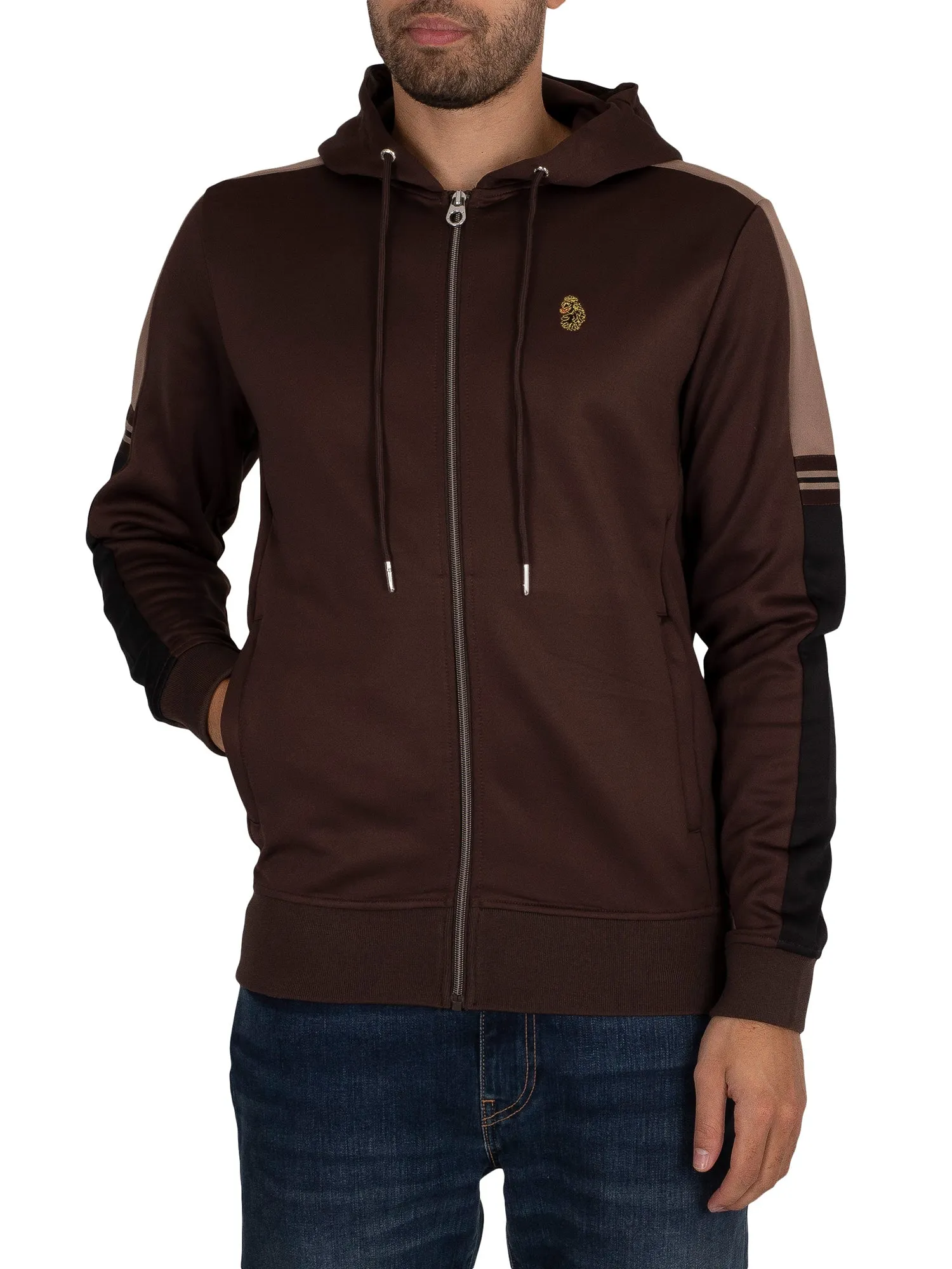 Luke 1977 Cyclone Zip Hoodie Truffle