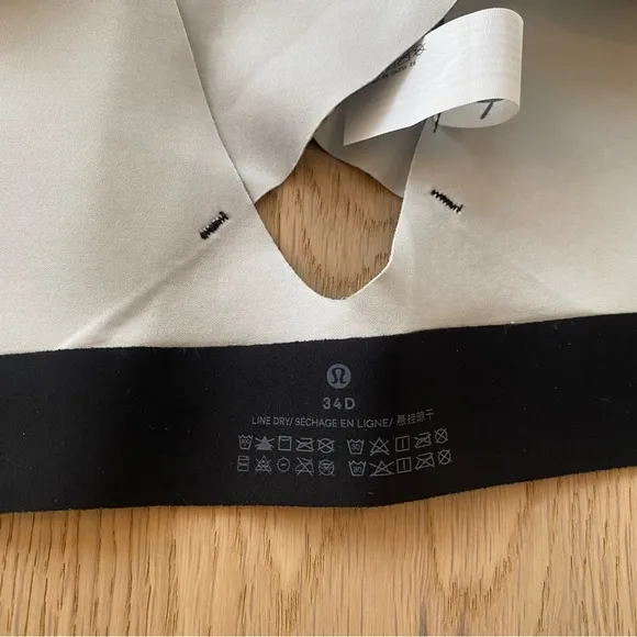 Lululemon Enlite Bra Zip Front *High Support