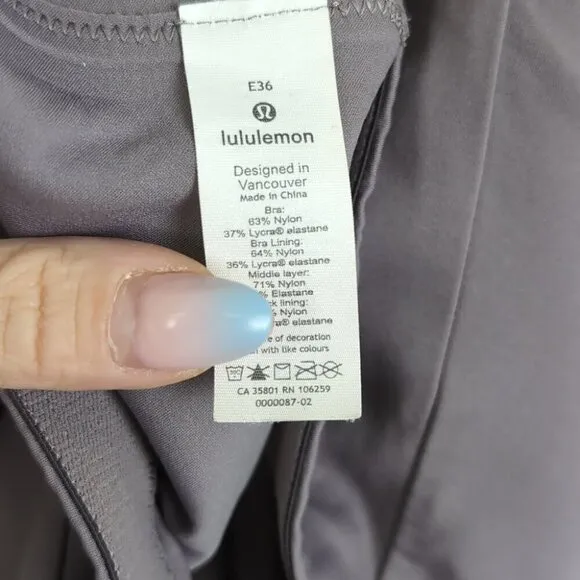 Lululemon Take power sports Bra lunar rock  ( 36E)
