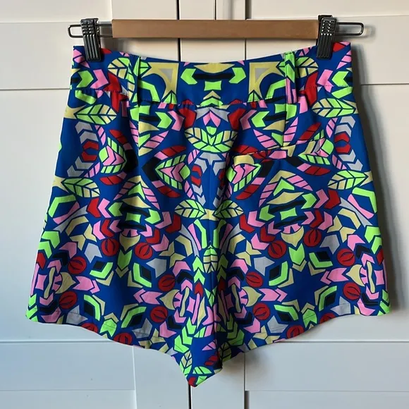 Mara Hoffman High Waisted Shorts in Aloha Sky
