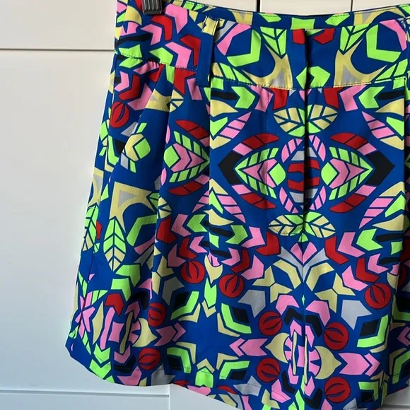 Mara Hoffman High Waisted Shorts in Aloha Sky