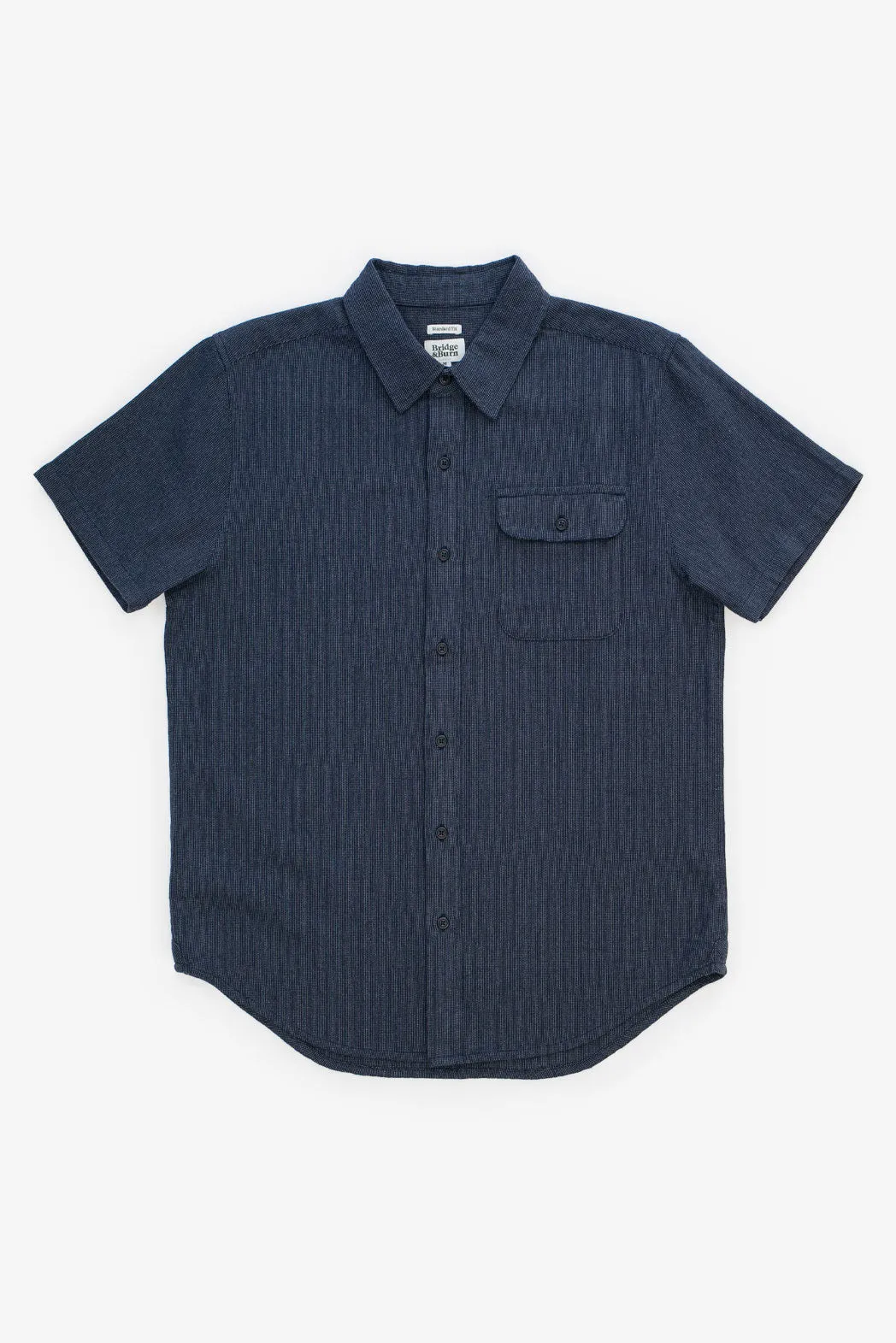 Marten Shirt / Navy Chevron