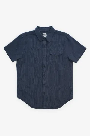 Marten Shirt / Navy Chevron