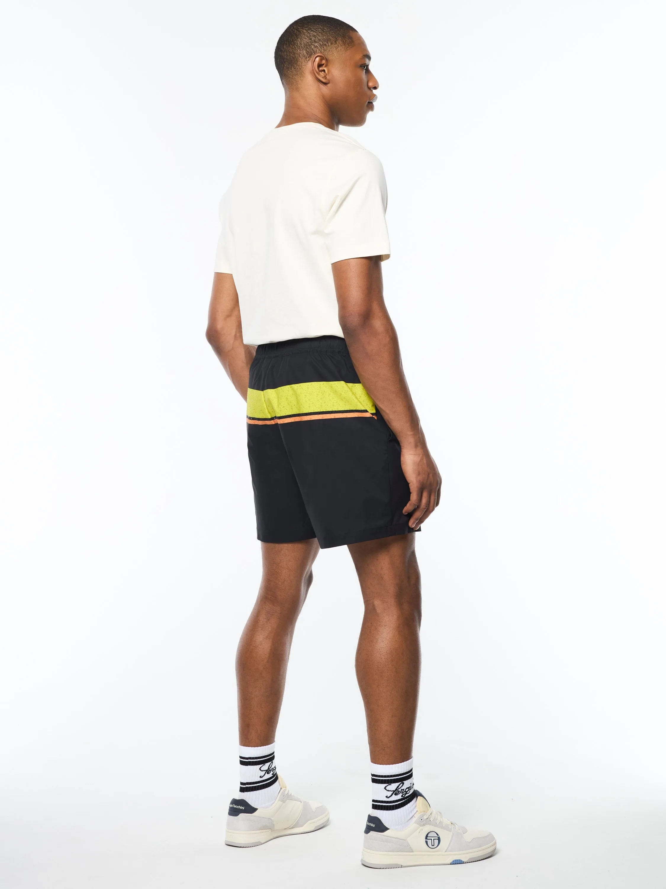 Matteo Swim Short- Black Beauty