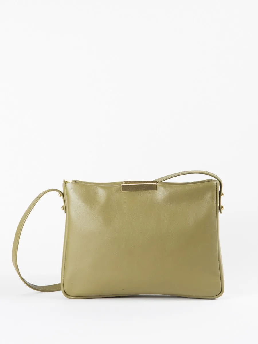 meena book bag - olive