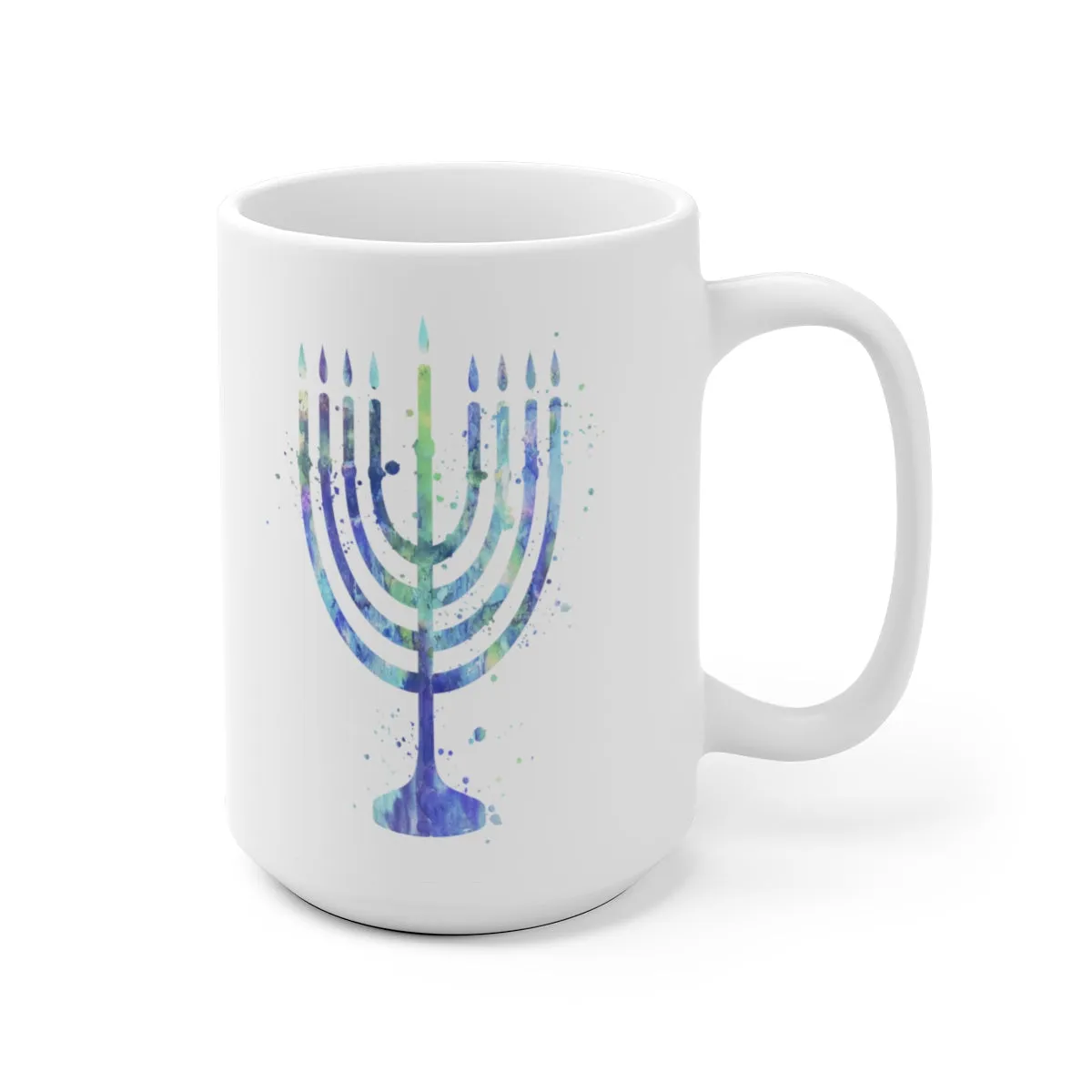 Menorah Mug - 11 oz, 15 oz