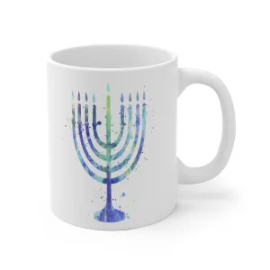 Menorah Mug - 11 oz, 15 oz