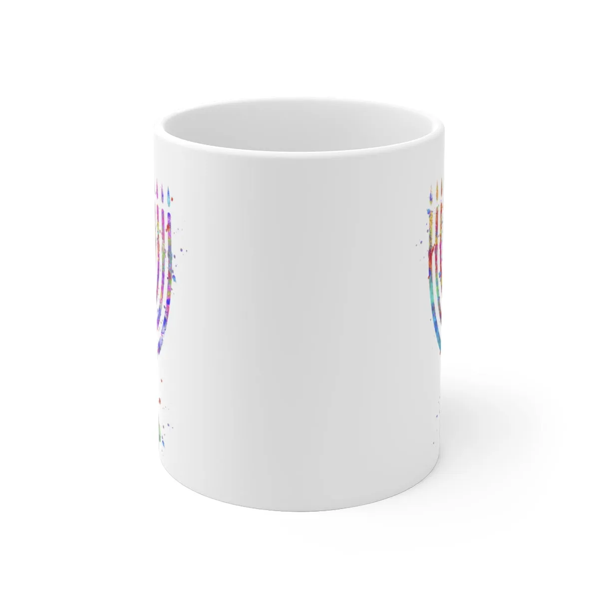 Menorah Mug - 11 oz, 15 oz