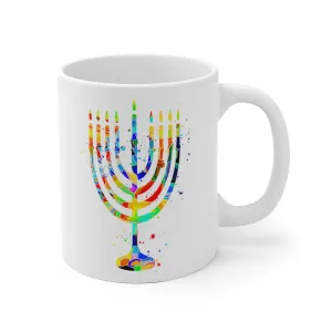 Menorah Mug - 11 oz, 15 oz