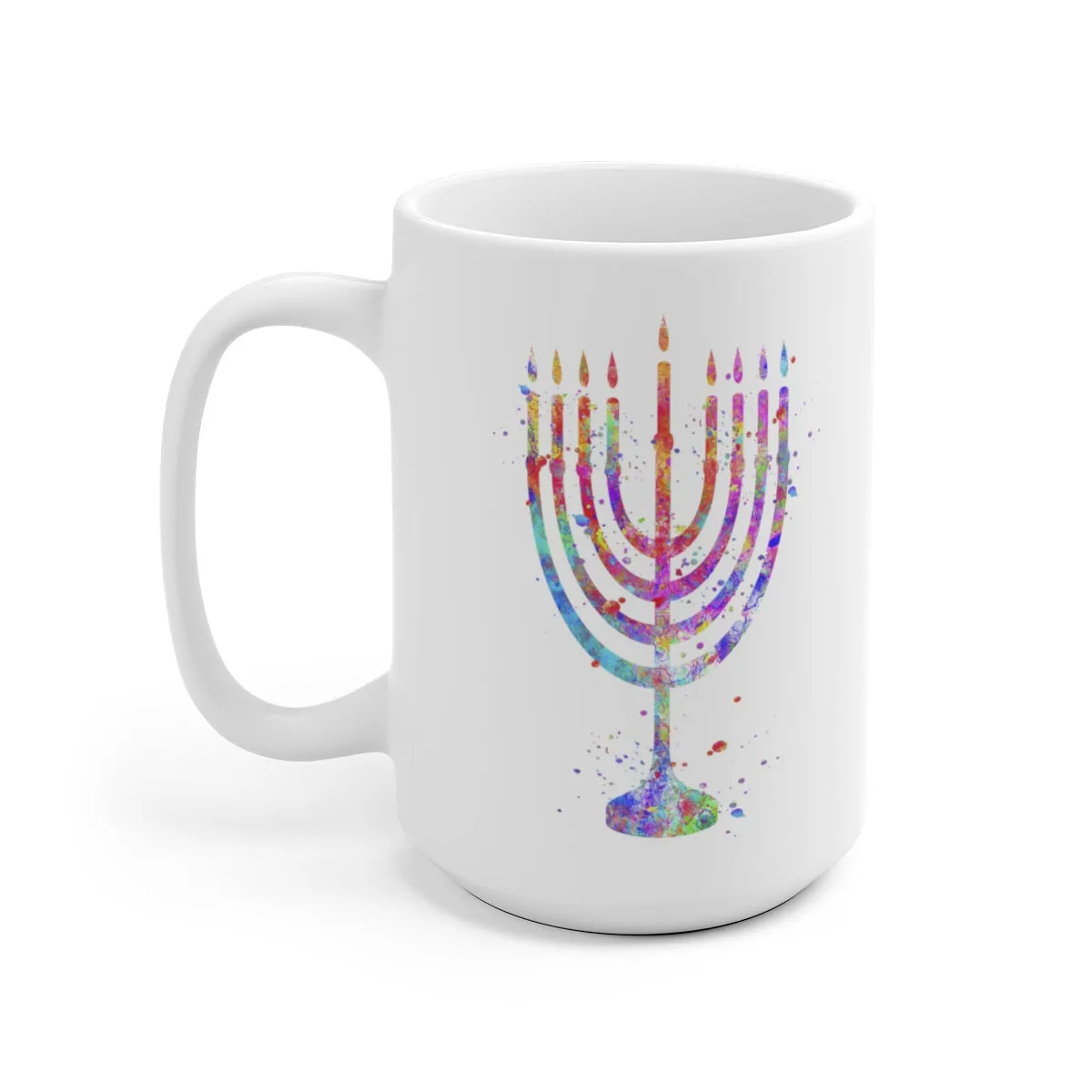 Menorah Mug - 11 oz, 15 oz