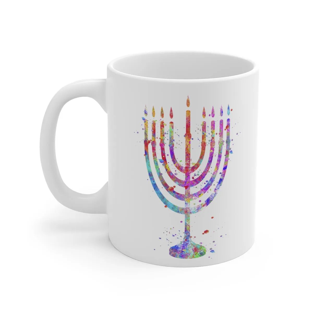 Menorah Mug - 11 oz, 15 oz