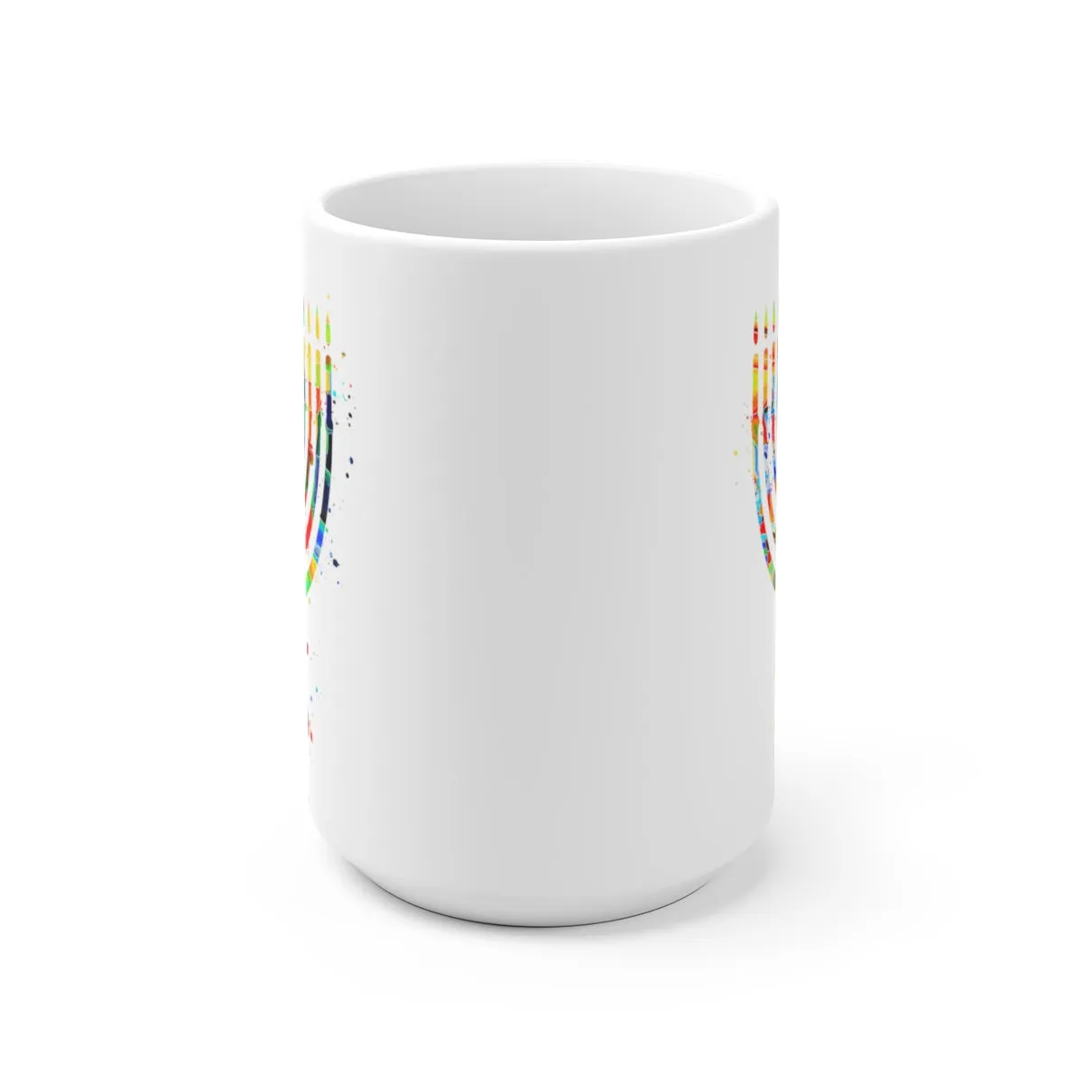 Menorah Mug - 11 oz, 15 oz