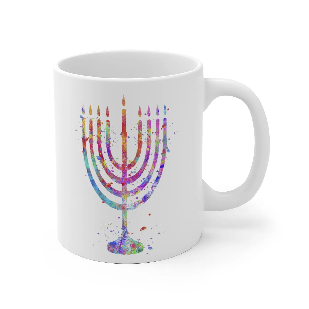 Menorah Mug - 11 oz, 15 oz