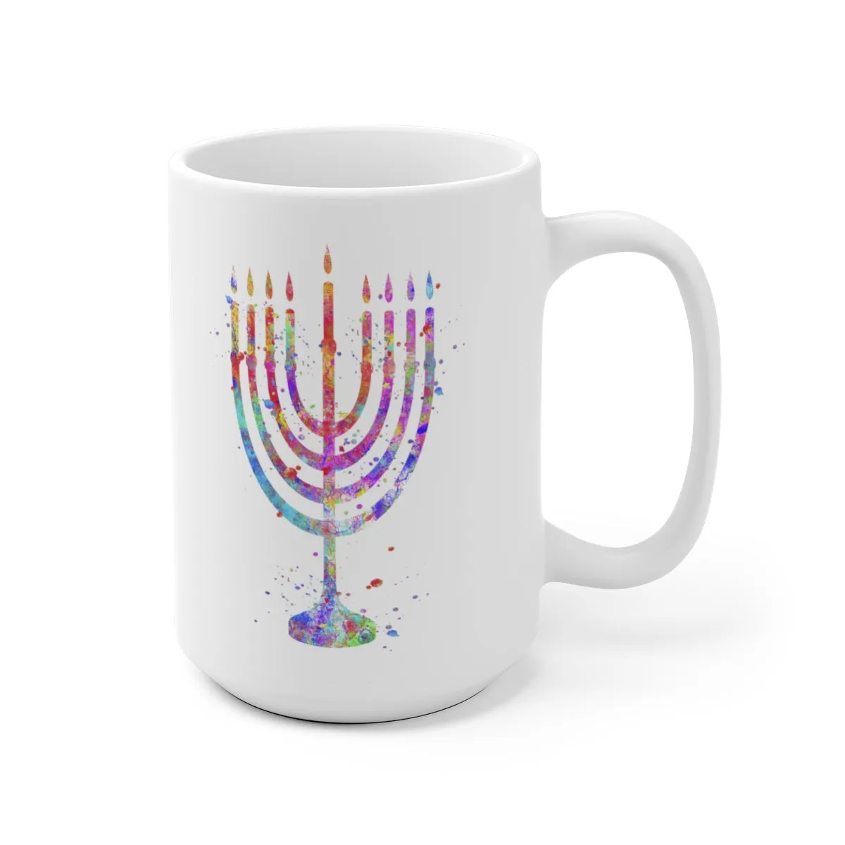 Menorah Mug - 11 oz, 15 oz