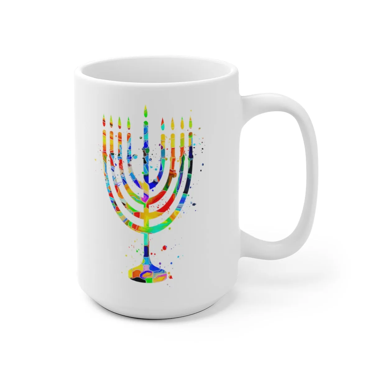 Menorah Mug - 11 oz, 15 oz