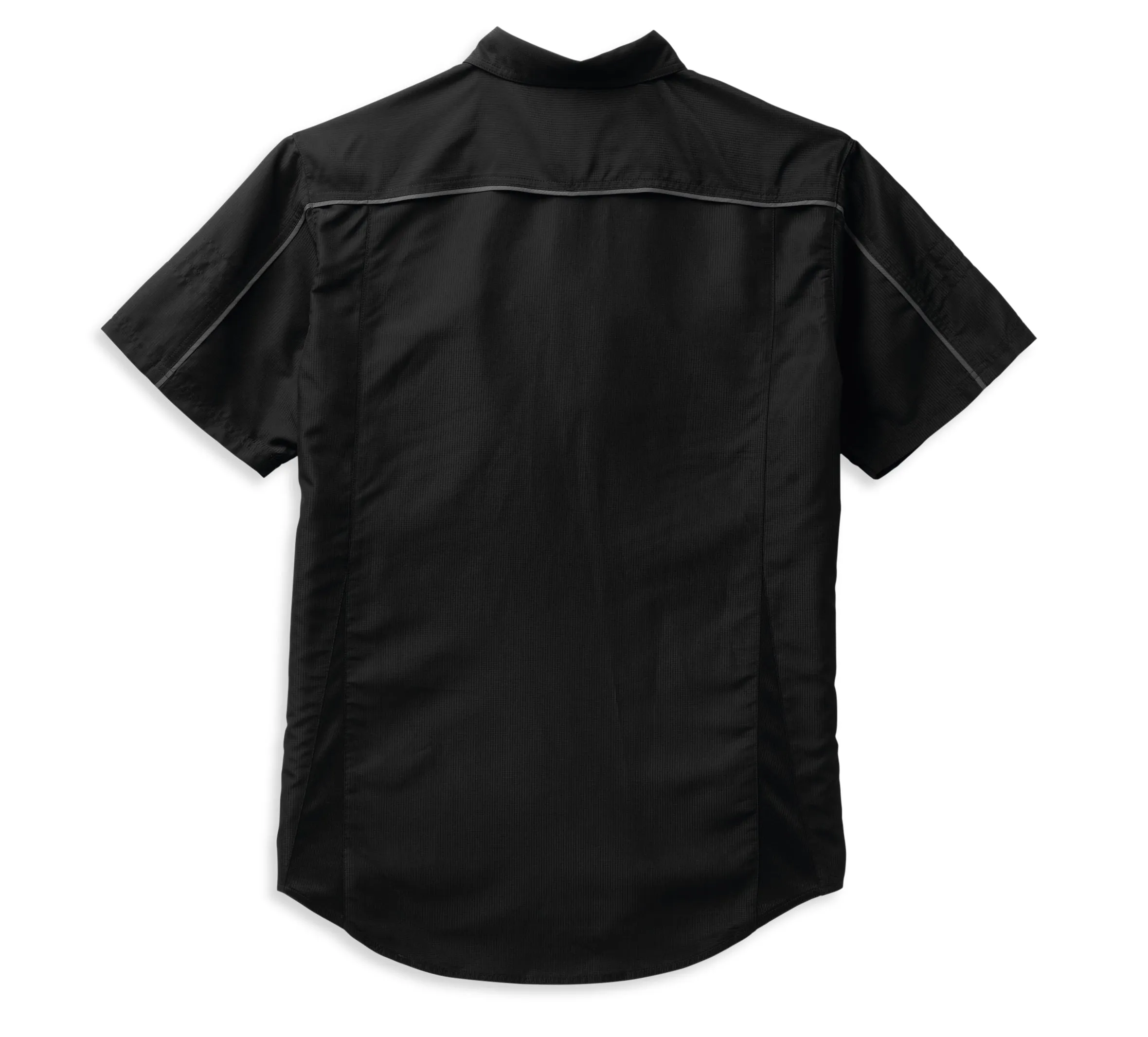 Men's Performance Bar & Shield Shirt - Black & Grey
