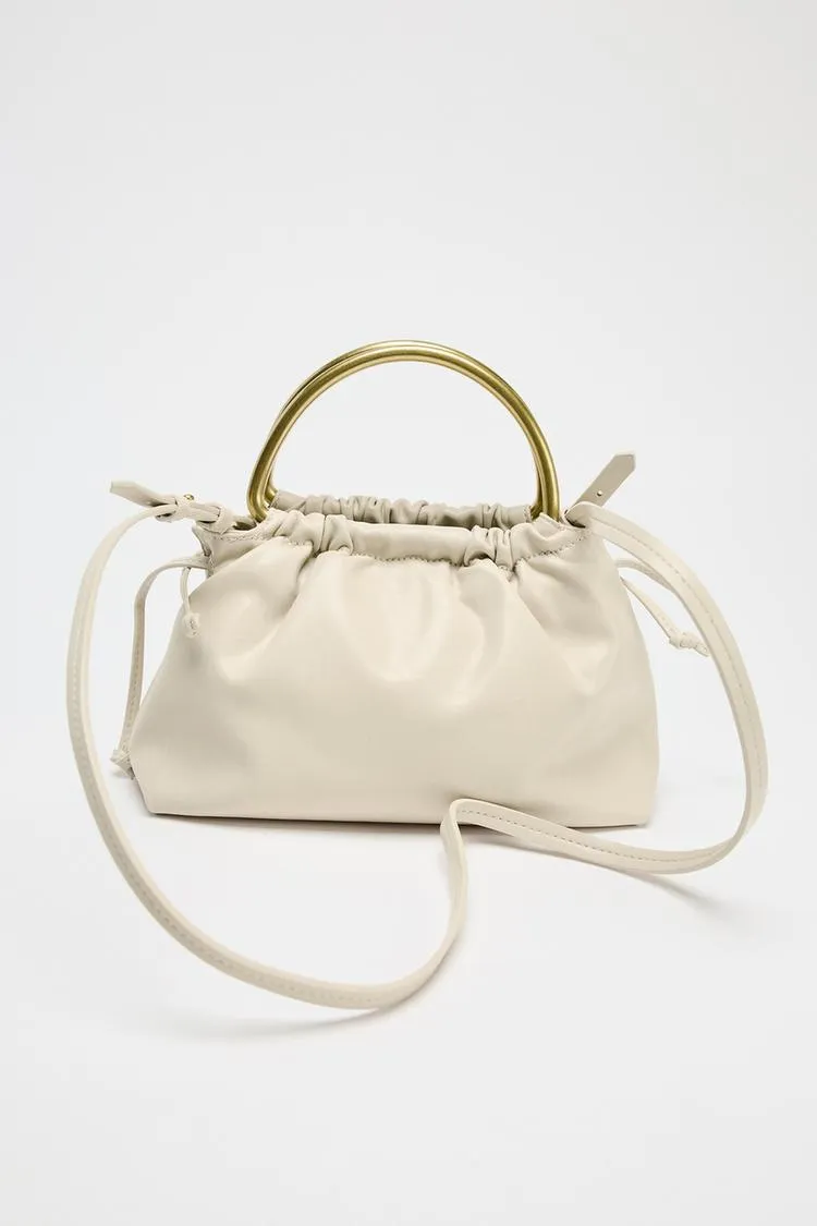 Metal Handle Mini Bowling Bag
