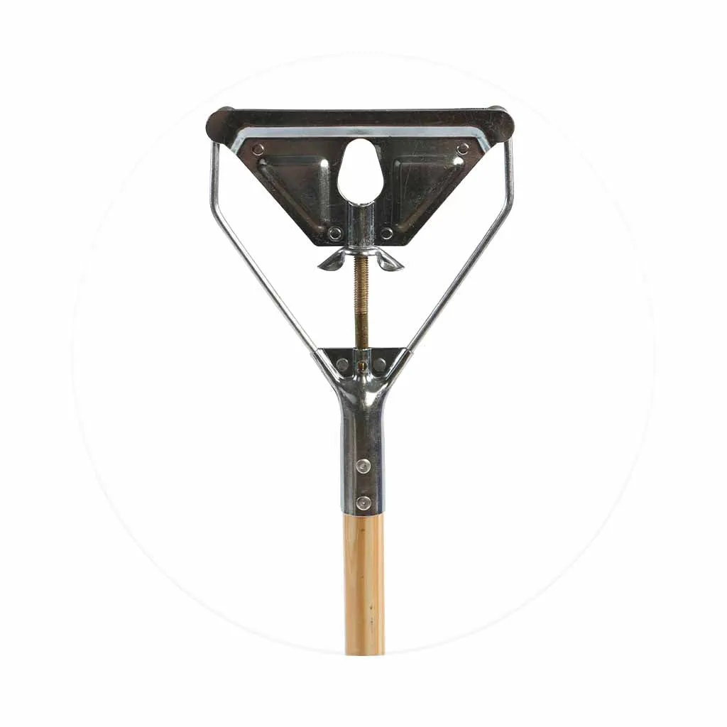 Metal Head With Wingnut Mop Stick - Sold By The Case