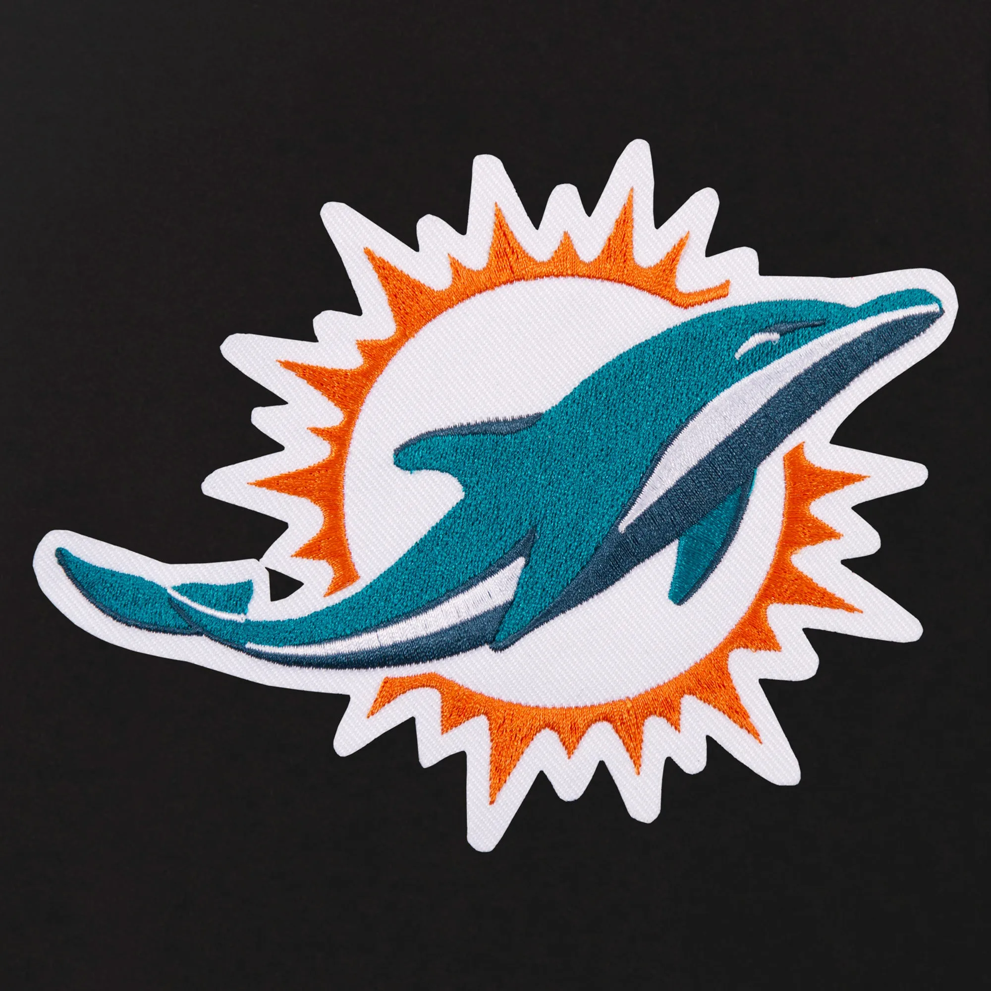 Miami Dolphins Ladies Reversible Fleece Jacket