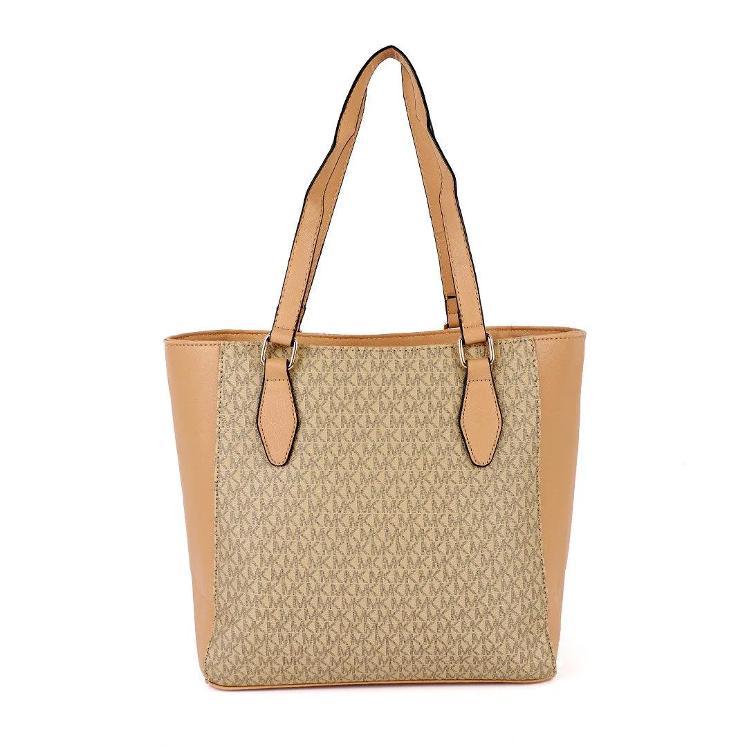 Michael Kors Voyager Tote Bag With Sling-Apricot
