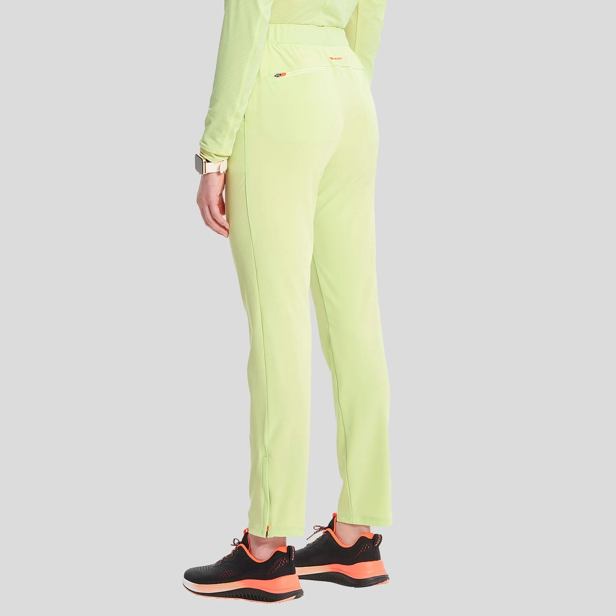 Mid Rise Pull-on Tapered Leg Cargo Pant | Green Energy