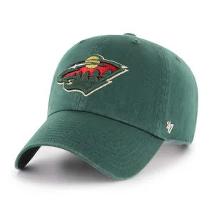 Minnesota Wild Dark Green '47 CLEAN UP