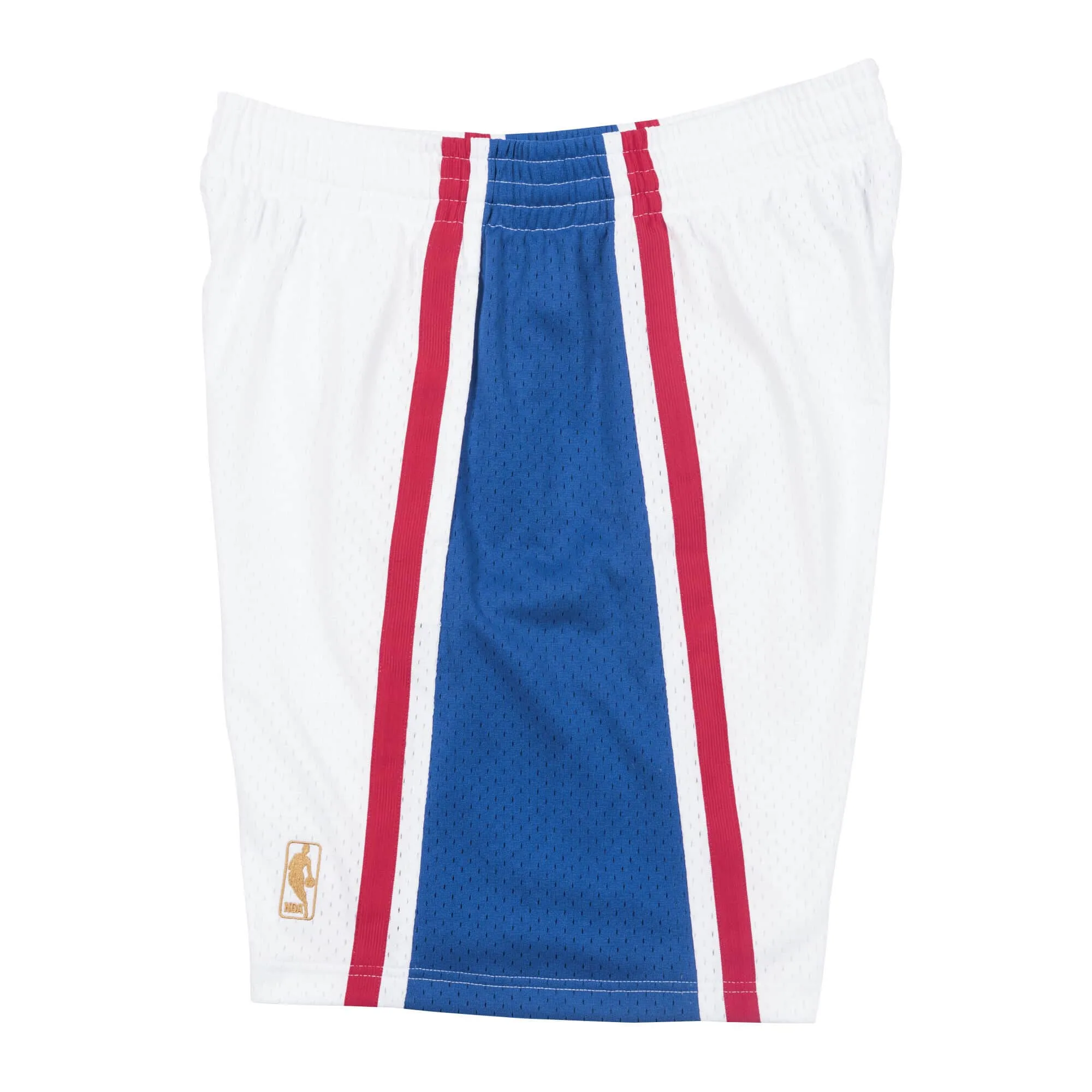 Mitchell & Ness Men NBA Philadelphia 76ers Swingman Shorts White 1996 SMSH18246P76W96
