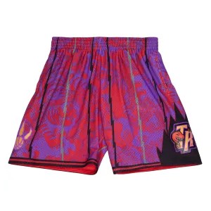 Mitchell & Ness Men NBA Toronto Raptors CNY 4.0 Swingman Short Red Purple PFSW1249TRA98RL