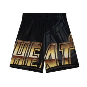 Mitchell and Ness Miami HEAT Big Face Shorts