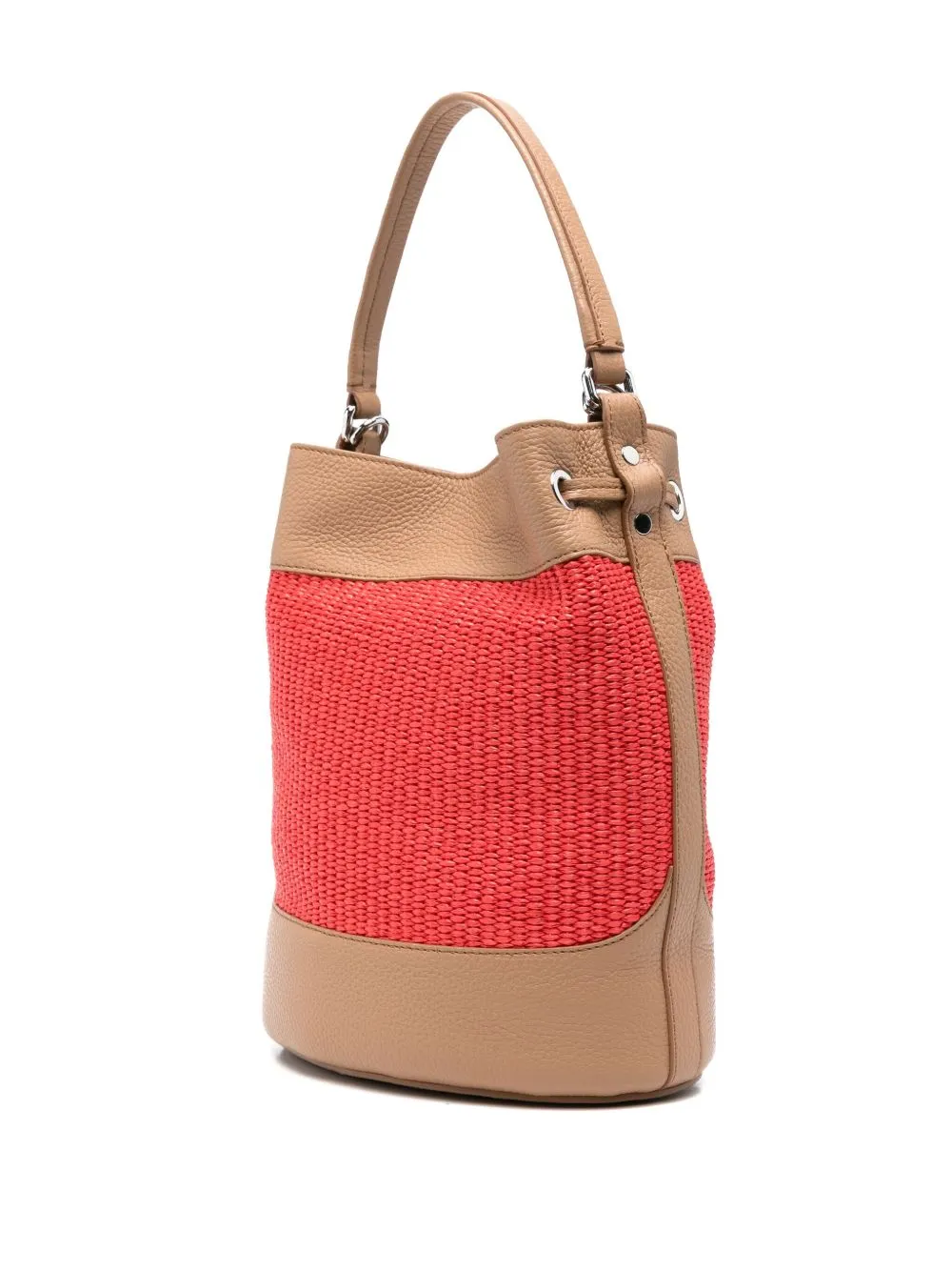Mondà vimini small bucket bag