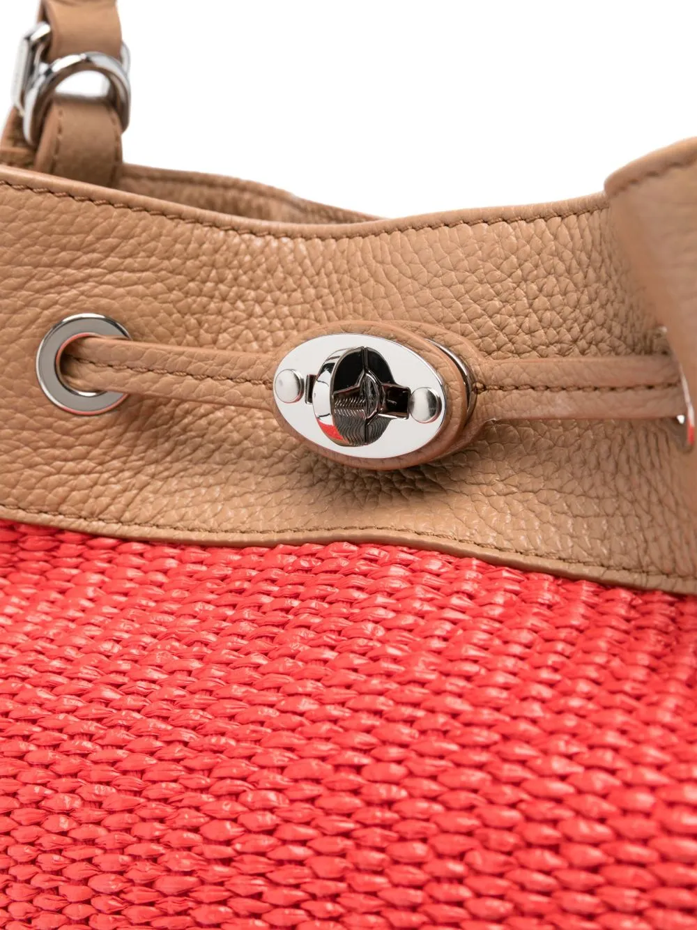 Mondà vimini small bucket bag
