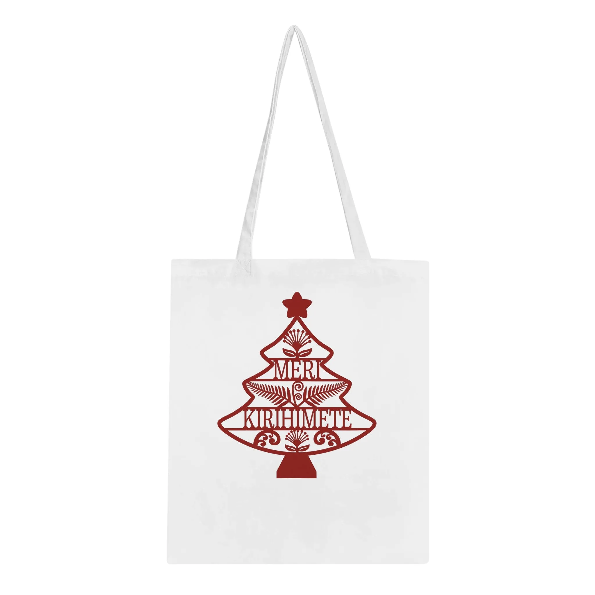 Māori Inspired Christmas Tree Classic Tote Bag