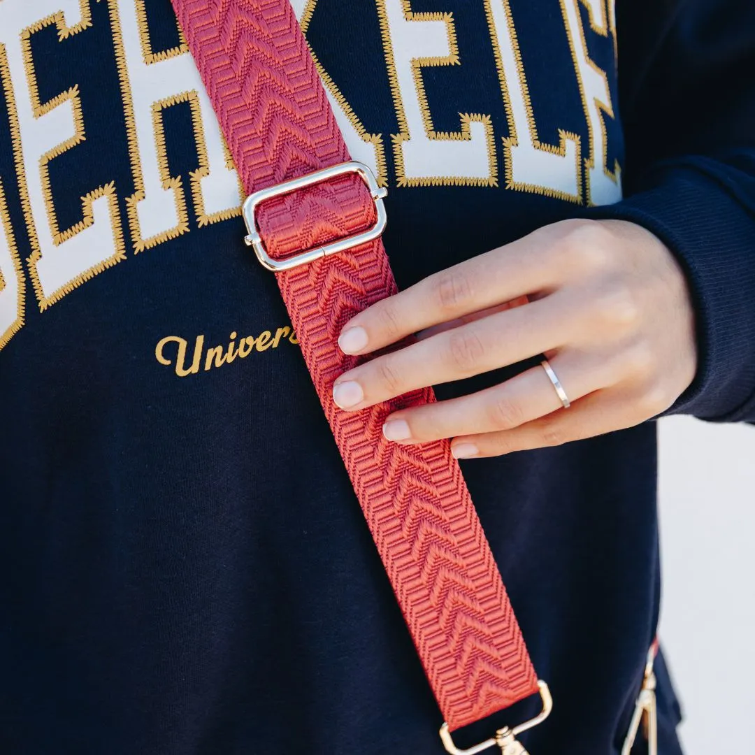 Moroccan Ruby Woven Strap