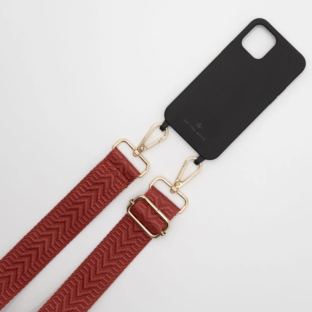 Moroccan Ruby Woven Strap